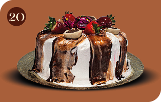 Bolo Sonho de Valsa com Morangos